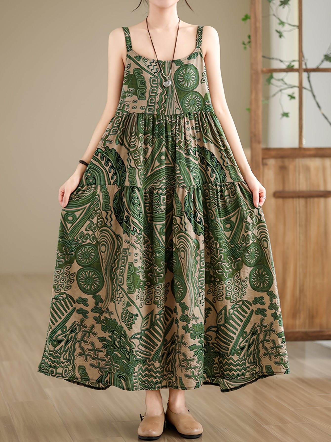 slim fit dress slacks Willara, top and dress. pdf sewing pattern – Boho Banjo art to wear main image 0