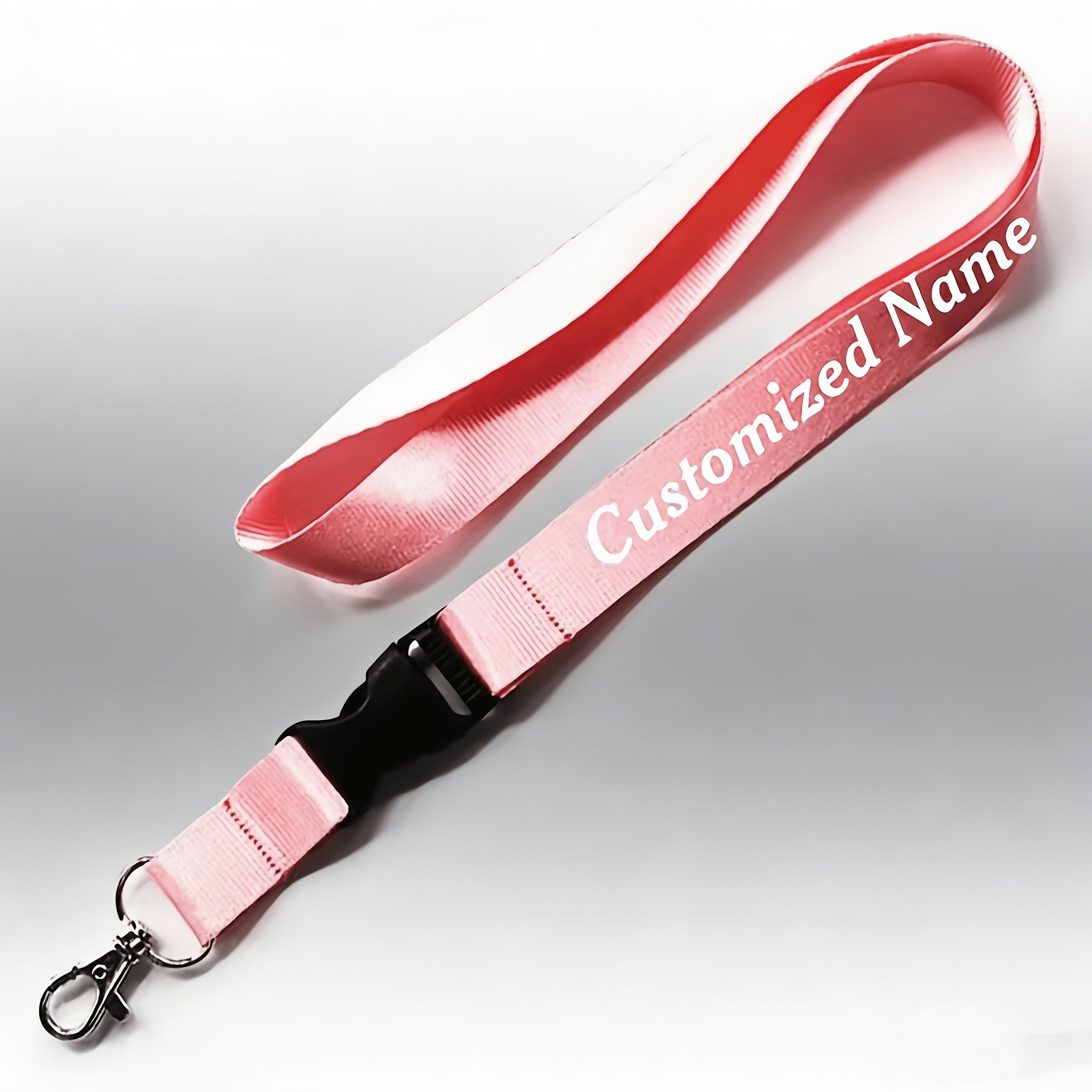 TEMU A Personalized Customizable Lanyard That Printed With Personalized Text, Name, Id Tag, Keychain, Mobile Phone Sports Pendant - Durable Polyester