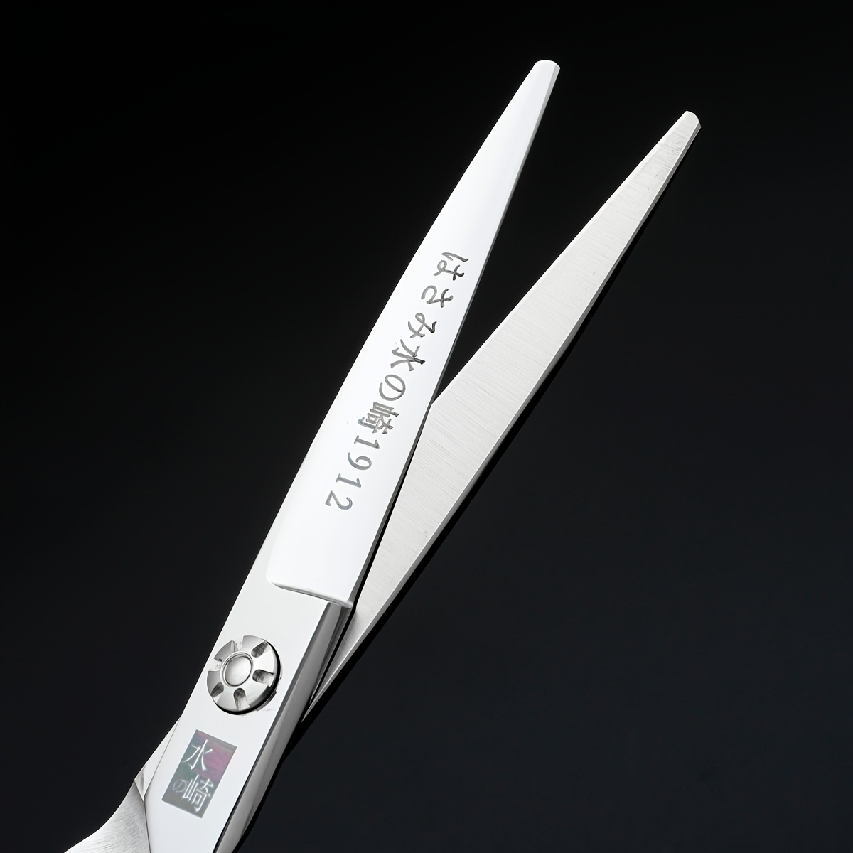High-End Hairdressing Scissors, High-Polish Stainless Steel