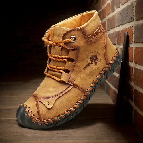 womens retro western cowboy boots light blue cover lace up ankle boots with rubber sole round toe for outdoor casual wear