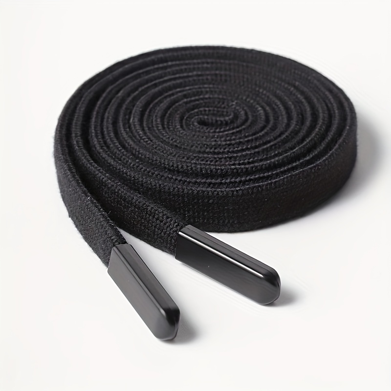 TEMU 1pc Thick Flat Drawstring Rope - Durable Polyester Waistband For Hoodies, Pants, And Sports Apparel - Machine Washable, No , Sports