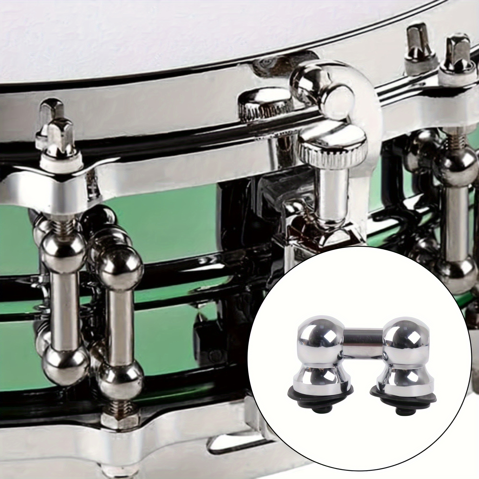 1 Set Zinc Alloy Drum Lugs Bass Drum Hooks For Musical Precussion  Instrument Parts Accessories