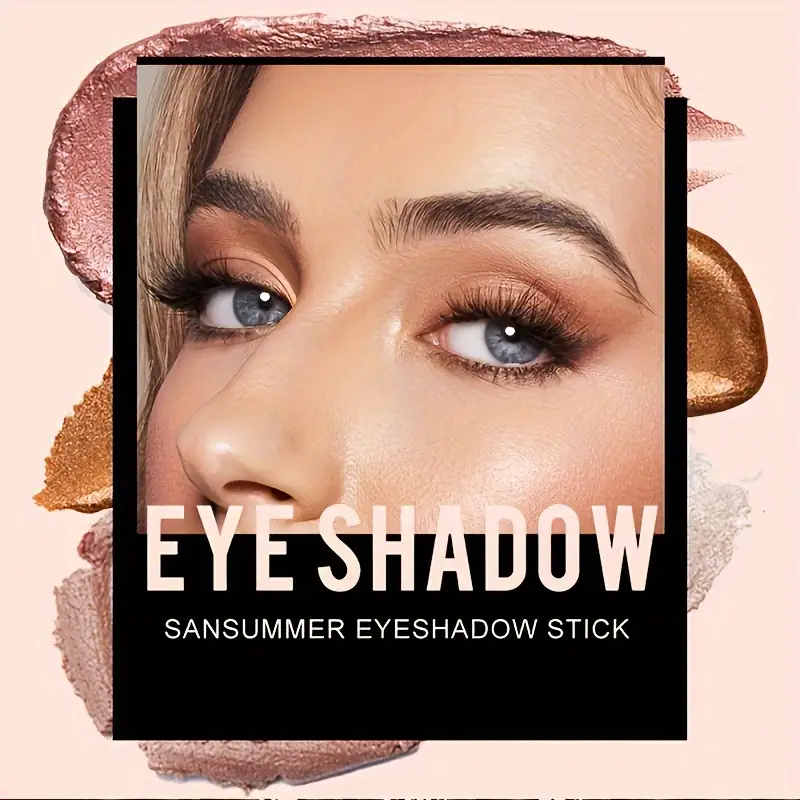 6 color waterproof eye shadow stick gift box pearlescent matte treatment to create and lasting eye makeup lasting shadow to create dailymakeup details 1