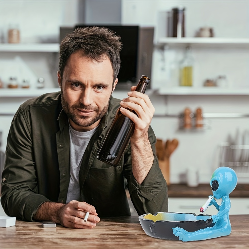 Ashtray Exquisite Alien Creative Ashtray Alien Unique Temu South Africa