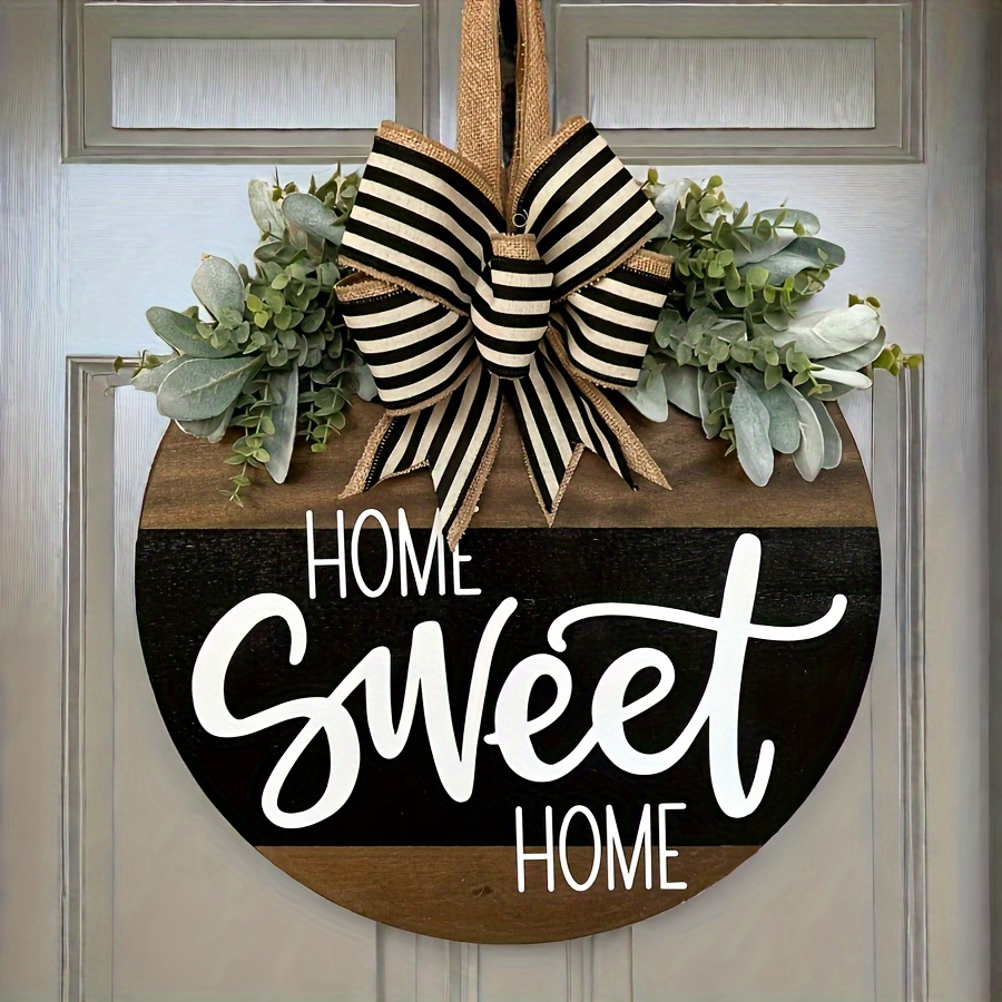 

Sweet Doorsign, Decoration For Decor Hanging For Bar , Decor, , Summer Decoration, Round Wreath