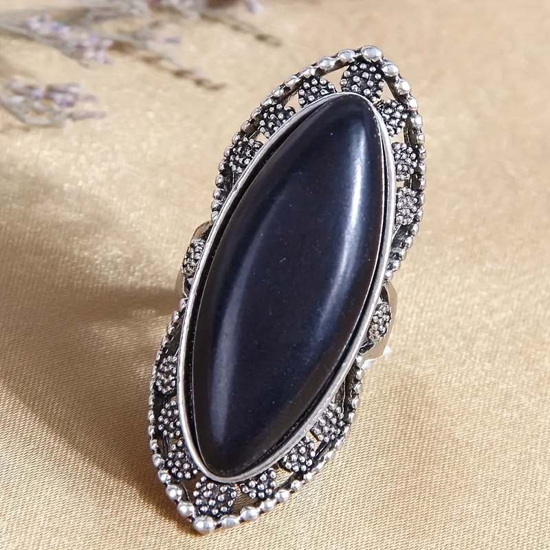 Single European/american Bohemian Style Vintage Ethnic Versatile Adjustable Women's Ring