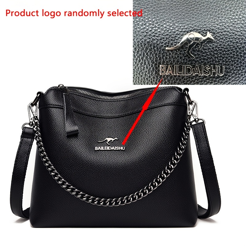 Image of Fashionable And Lightweight Women's Shoulder Bag, Casual Crossbody Bag, Suitable For Commuting, Dating, Shopping, Etc. Of Of The Product Is Random, And The Color Of The Fabric Inside The Bag Is