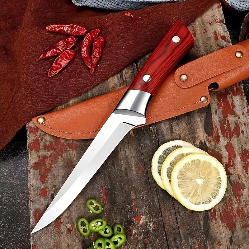 

Steel 's Knife - For Vegetables, Meat & Fruits - For Camping & Restaurant Use