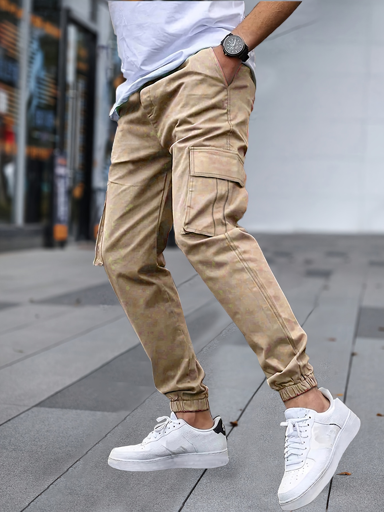 New Style Pant Shirt Men's Brown Shirt Black Pant Set: Wedding