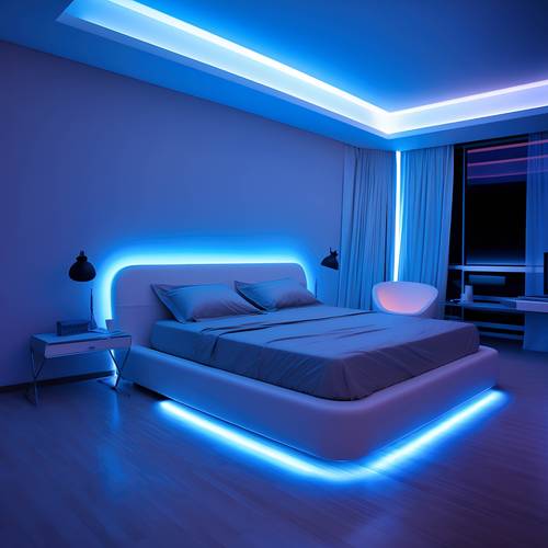 smart bedroom led lights rgb music sync bar lights with 44 key remote control app control multiple dimming flashing suitable for bedroom living room halloween christmas gifts holiday parties and wedding decorations