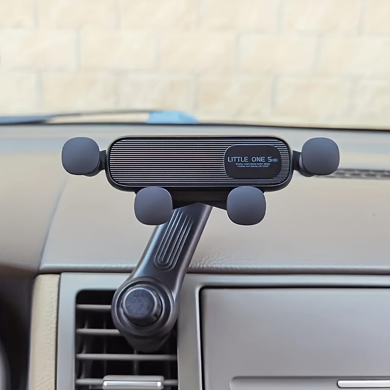 

Gravity Car Phone Mount - Dashboard & Clip, Rotatable, Waterproof, Fits All Vehicles