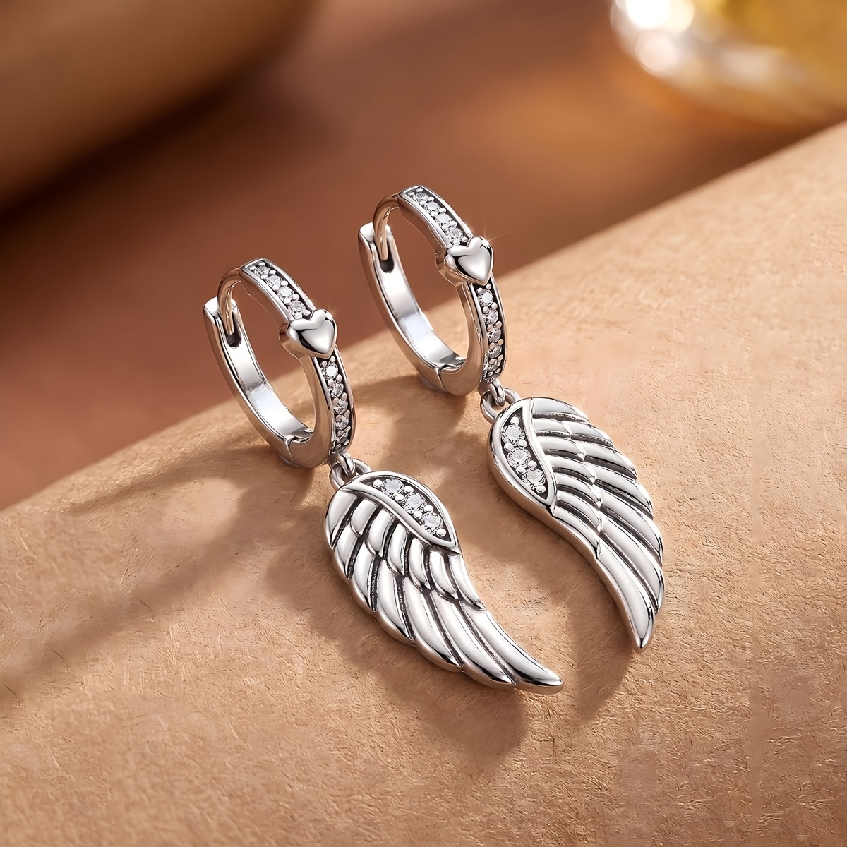 Women's Versatile Wing Earrings, Perfect for Holidays