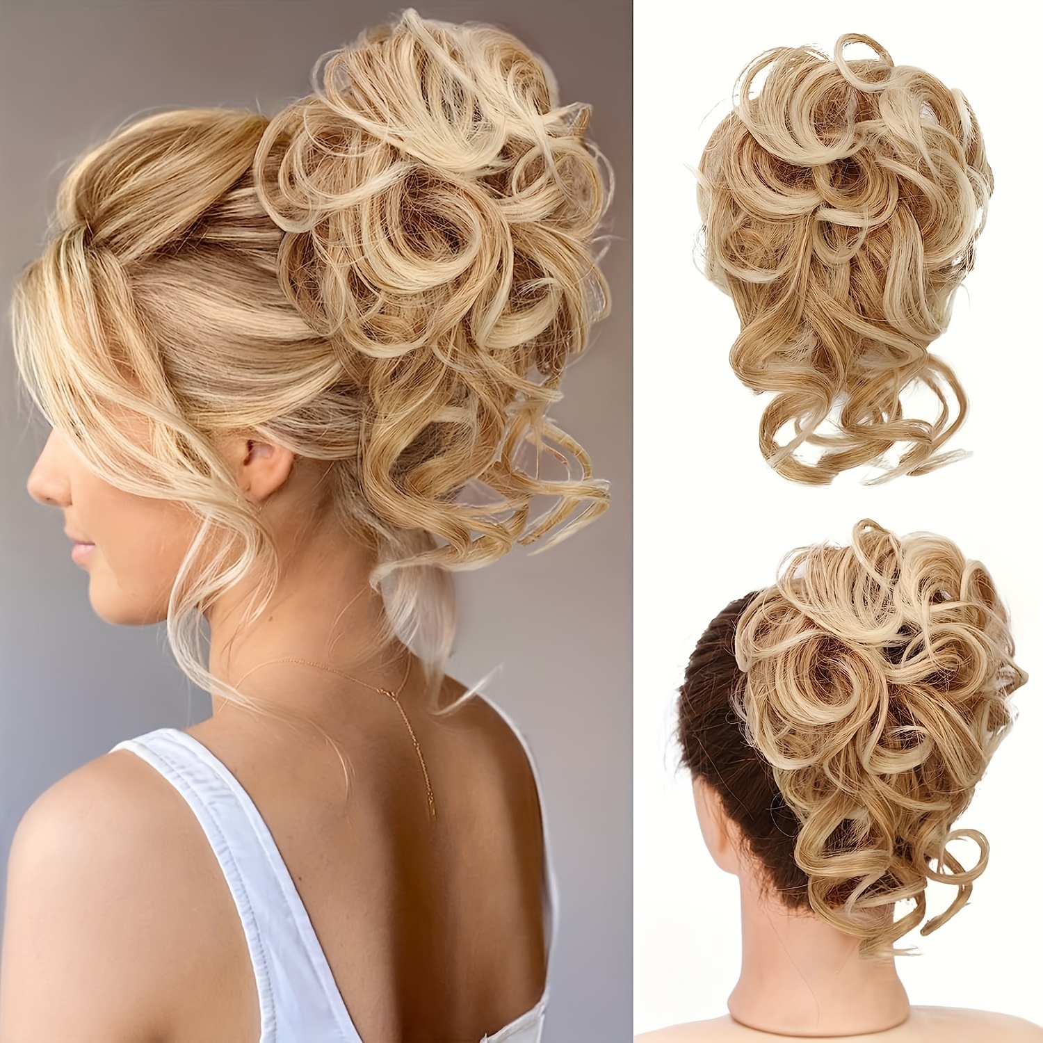 Hair pieces updo best sale