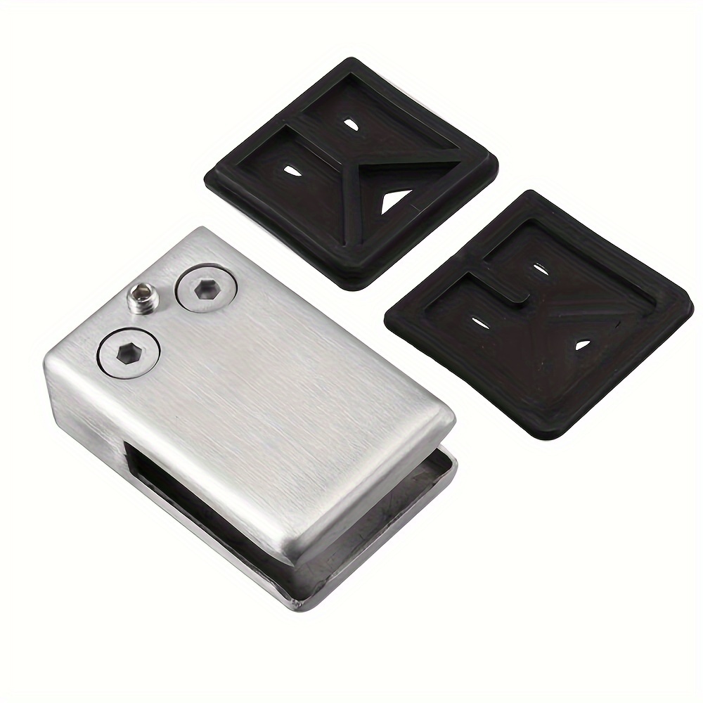 Image of 8x Glass Holder Stainless Steel Clamp Holder Glass Clamp Glass Mount For 11-12mm Glass