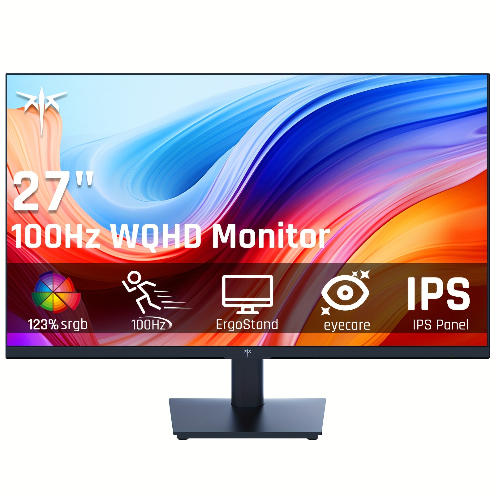 

Ktc 27 Qhd(2560 * 1440) 100hz Computer - Ips , -blue , 100% , 123% Srgb, And , Pc For And