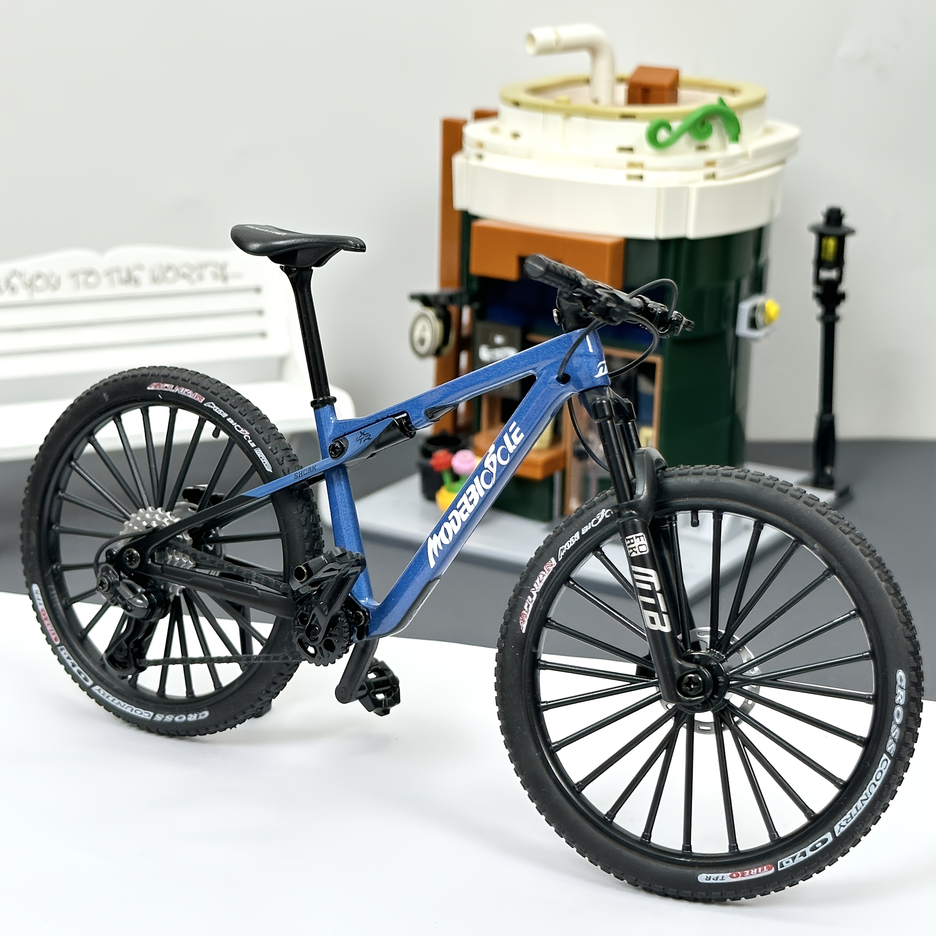 Image of 2025 New Bicycle Model, Elegant Color, High-end , For Collection And Office Display, Suitable For Collectors And Cycling Enthusiasts, Office Gifts And Birthday Gifts