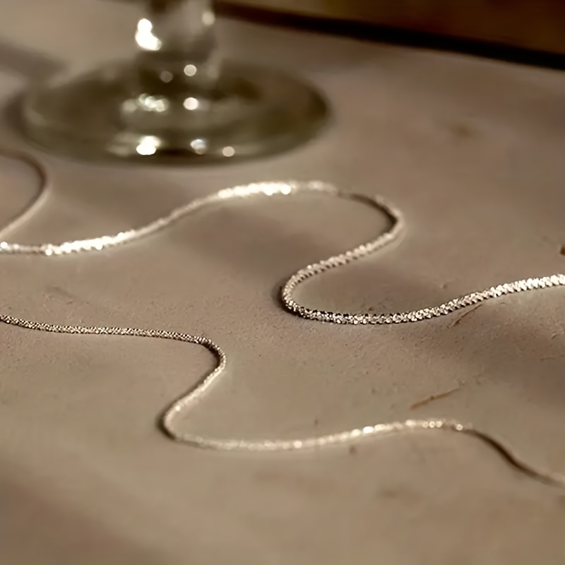 High-Quality Stainless Steel, Sparkling Minimalist Star Necklace for Men and Women - Father's Day Gift, Hot-Selling Trendy Classic Shimmering Celestial Chain