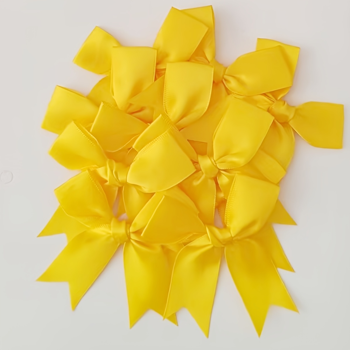 TEMU 11pcs Multicolor Ribbon Bows - Wrapping Decorations, Handmade Accessory Bows, Birthday Decorations, Holiday Decorations, Halloween, Christmas