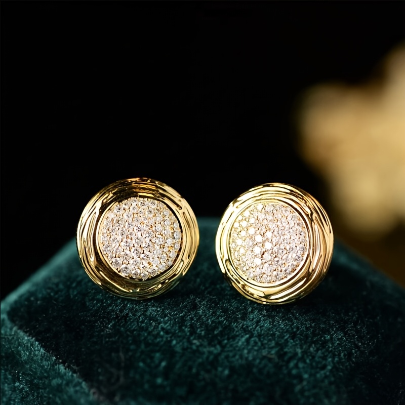 Women's Lightweight Luxury Micro-Set Earrings, Daily Gift