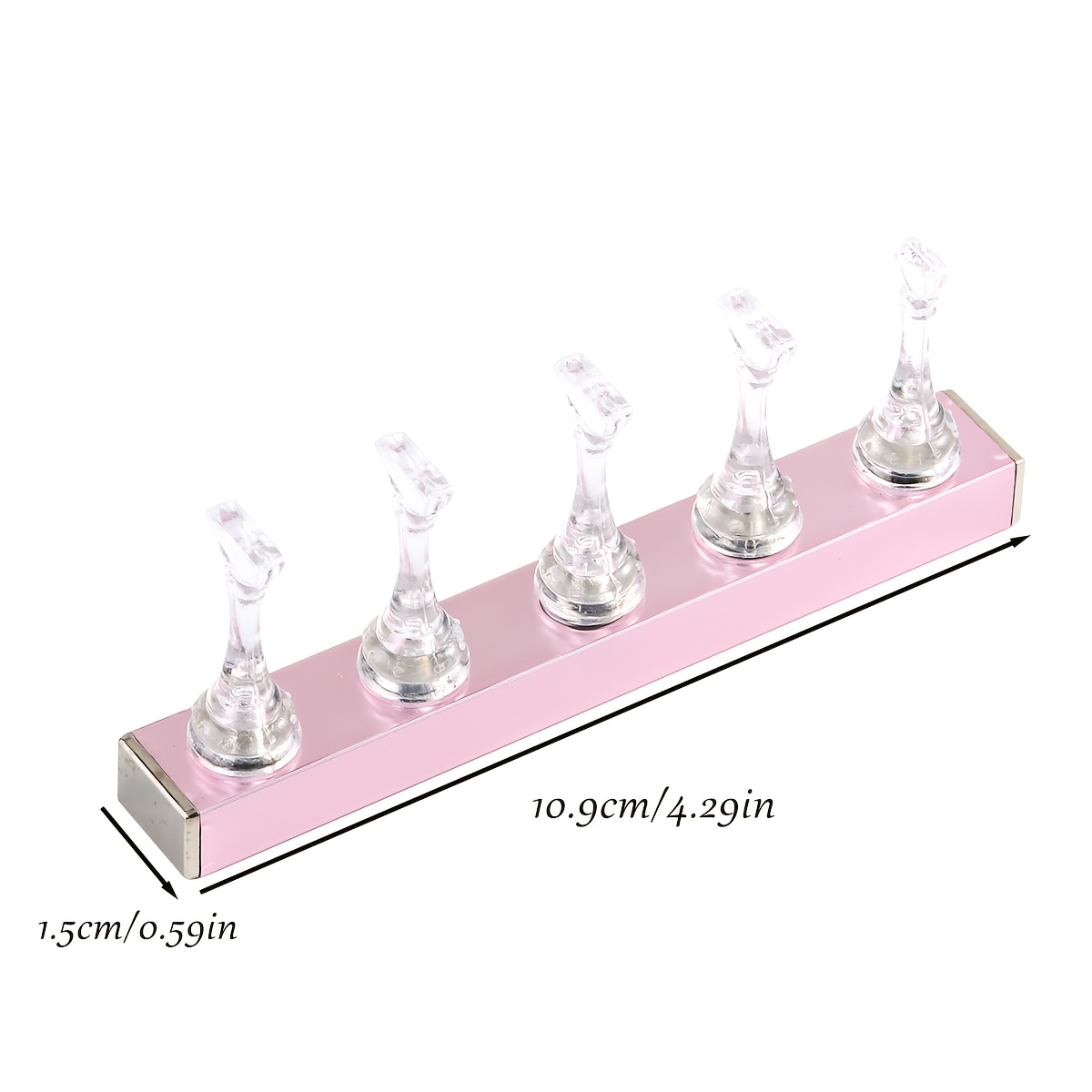 Magnetic Chess Nail Stand Set for Manicure Training