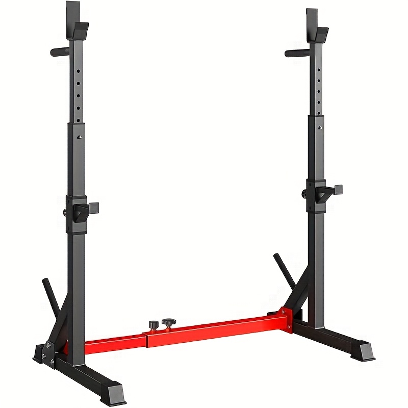 Dumbbell Rack, Squat Rack, Adjustable Barbell Rack, Height Adjustable, Multifunctional Barbell Rack For Sports Studio, Home, Weightlifting, Bench Press, 250 Kg Capacity