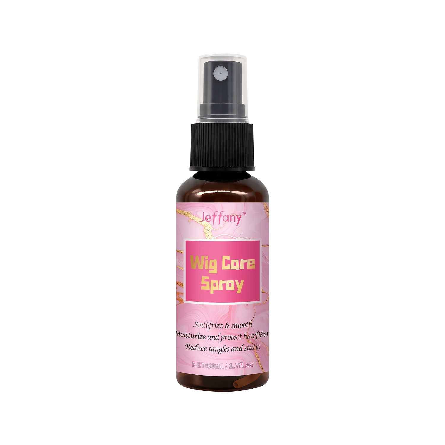 Image of Wig Conditioner Spray, Anti-static Wig Restores Smoothness Shine, Detangles Dry Wigs, Lightweight, Daily Wig Styling Maintenance Spray For All Hairpieces Extensions