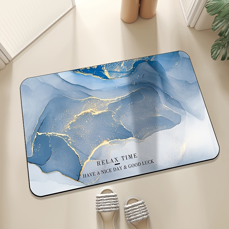 Lot De 3 Tapis Diatomite - Plateau Absorbant Pour Savon, Verres, Bouteilles - Terre De Diatomée Naturelle - 8