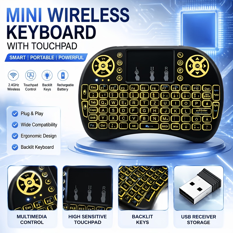mini keyboards sold on Temu Australia
