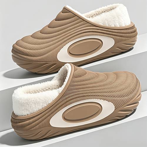 winter slippers that fashion and practicality are here in multiple colors to suit your diverse style shoes feature high quality eva material for the sole is treated with texture