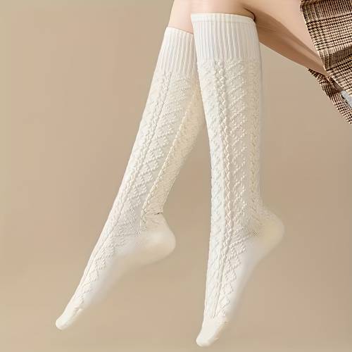 3pairs random colors women 39 winter stockings soft comfortable breathable casual or wear casual sweet socks