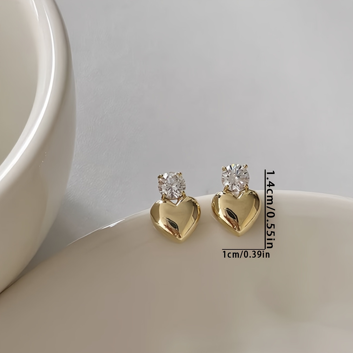TEMU Pendientes de de Zirconia Sintética para Mujeres, Pendientes Colgantes Versátiles y Elegantes
