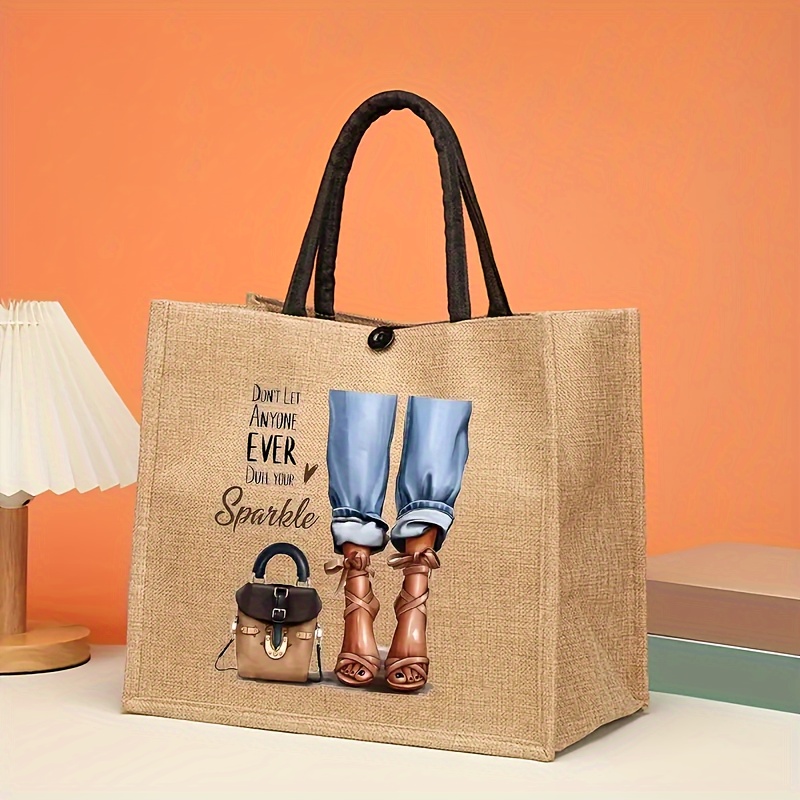 Fashionable Burlap Bags