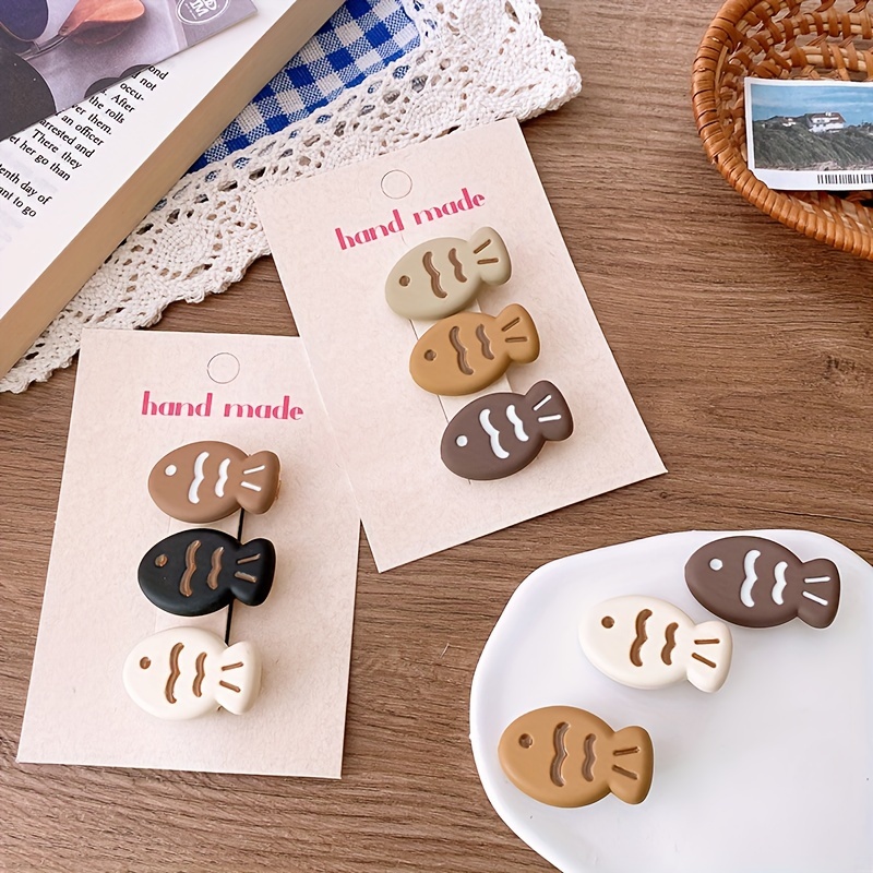 

3pcs Cartoon Hair Clips