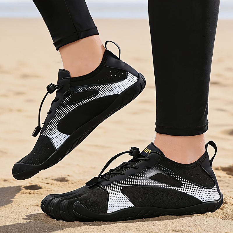 TEMU Five-toe Shoes Men Women Indoor Soft Sole Yoga Pilates Barefoot Training Non-slip Fitness Athletic Shoes Toe-split Shoes
