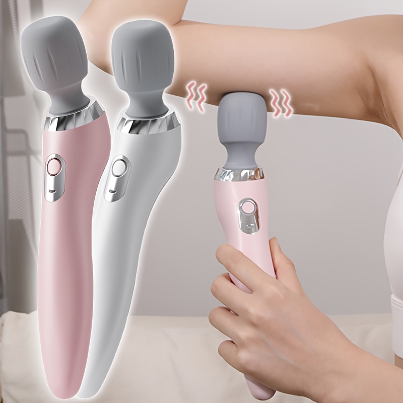 Portable Handheld Massager, USB Rechargeable Relaxation Massage Wand,  Vibration Massager, Relieves Neck, Back, Legs, And Waist * Vibration  Relaxation