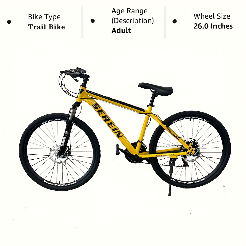 26 Inch Standard Adult Bike Size BOZTIY Beach Cruiser Bike For