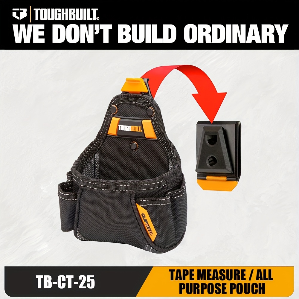 E-shop Toughbuilt Maßband Allzweck-Tasche Werkzeugaufbewahrung Werkzeugtasche mit TB-CT-25