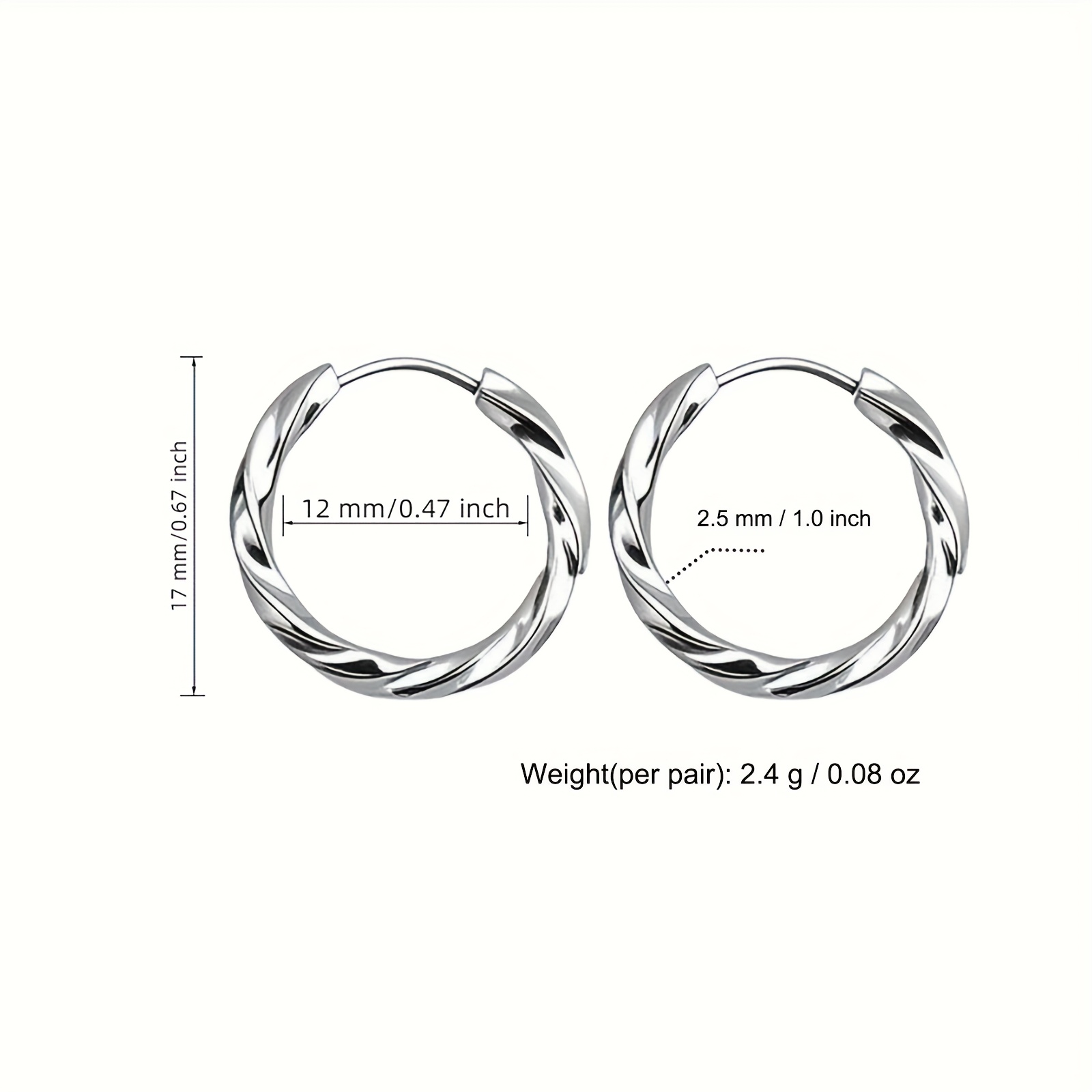 E-shop Hochwertige, hochglanzpolierte Edelstahl Damen Ohrringe, natürliche , 316L Ohrstecker, hypoallergen, elegant, trendig, , modische