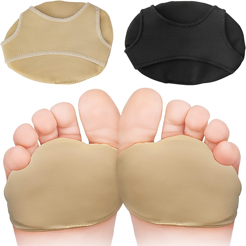 

2pcs Metatarsal Pads For , Silicone Forefoot Pad For Anti-friction And Anti-slip Insole, Insole