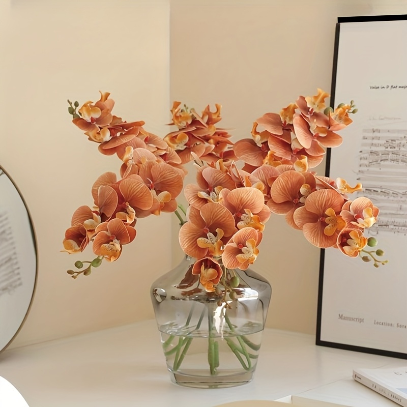6 stck knstliche phalaenopsis bltenzweige 7 groe blten - Temu Germany