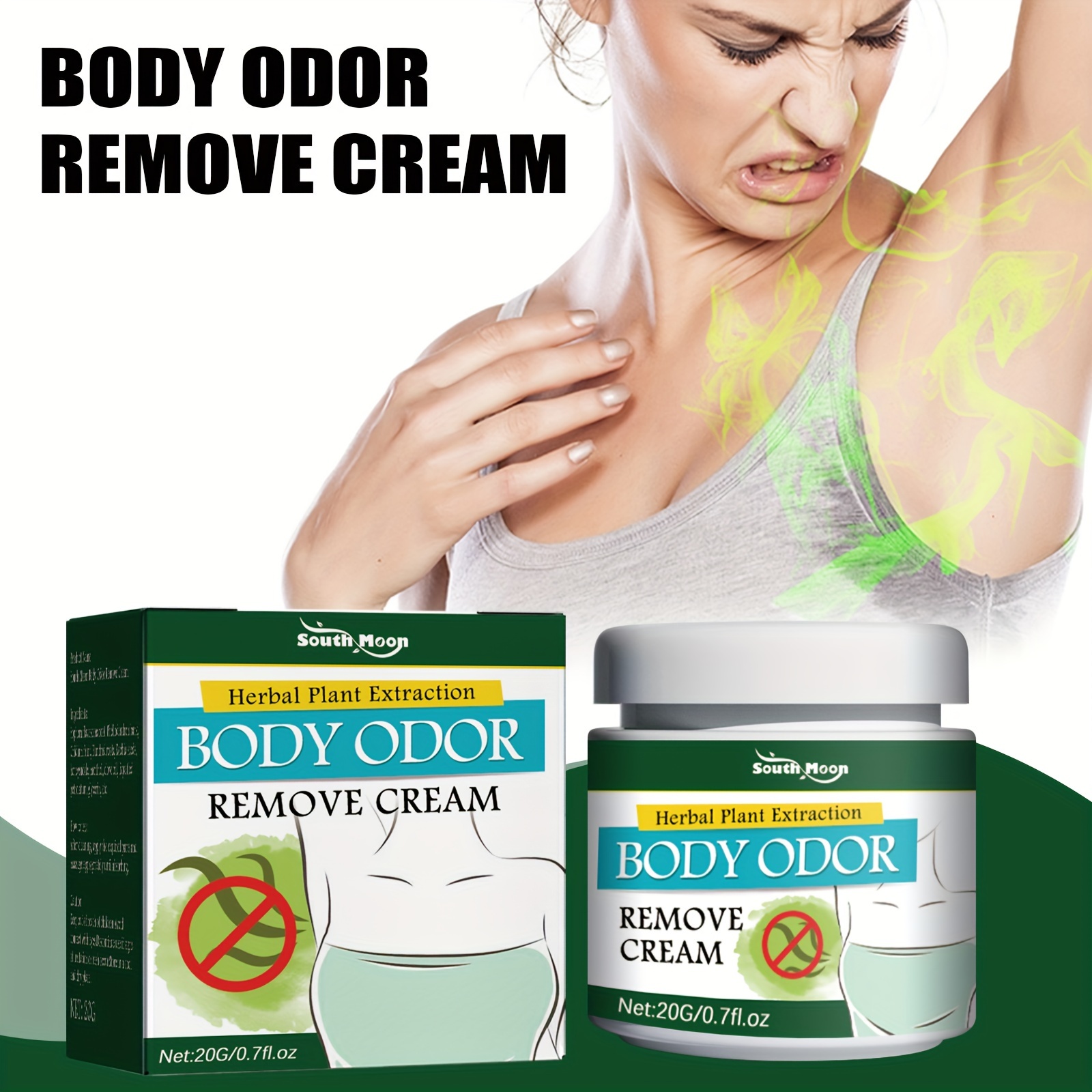 Removes Body Odor And Armpit Odor Sweat Deodor Cream Removes Body Odor And Armpit  Odor Herbal Odor Remover Body Cream 