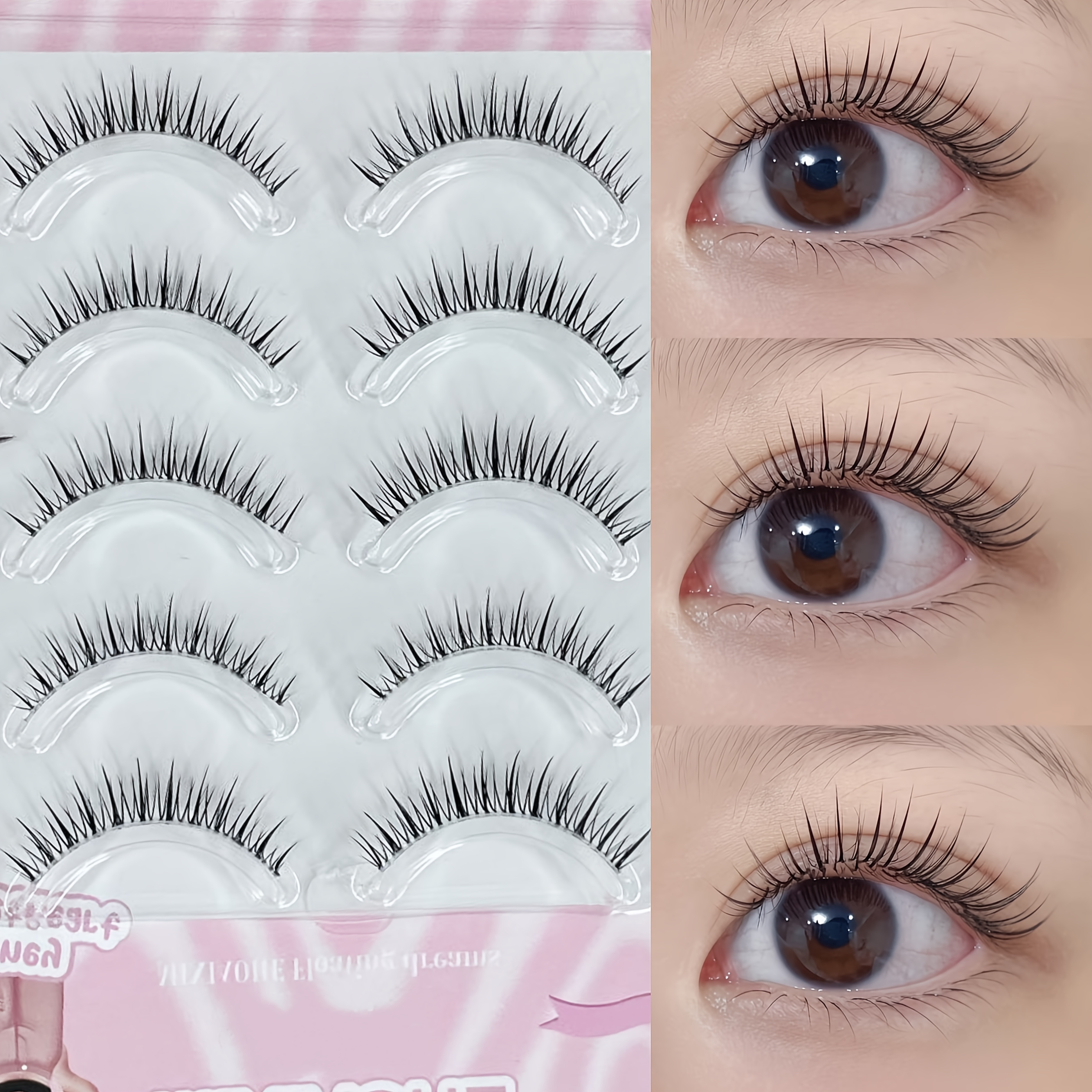 knstliche wimpern kleben oder magnet Knstliche 3D-Wimpern mit Magneten + Magnetischer Eyeliner Gratis   AzjaSklep