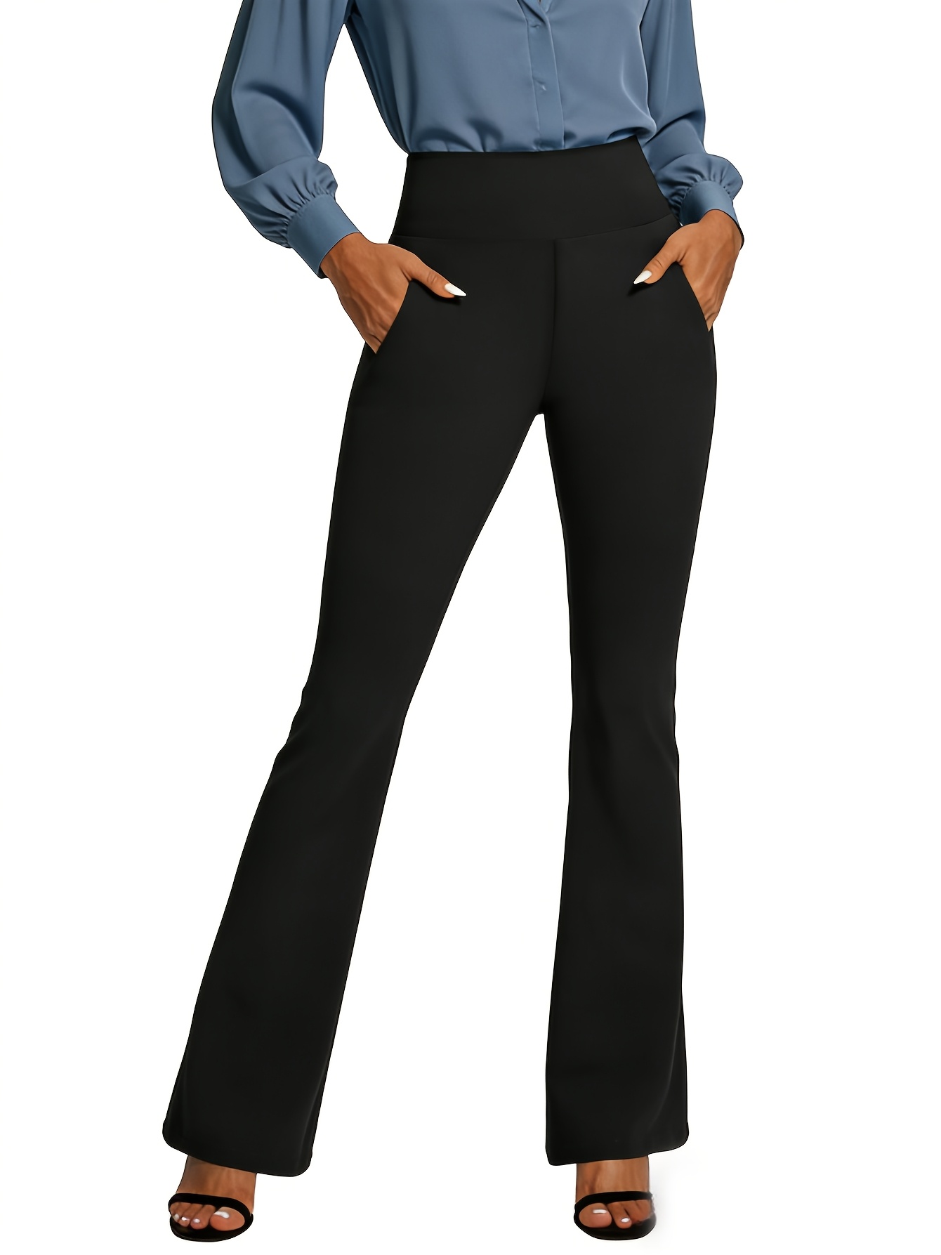 bootcut pants for women sold on Temu United States