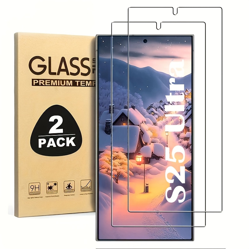 

2pcs Of Special Tempered Glass Screen Protectors For S25/s25plus/s25ultra. Supports Technology Unlocking, 9h High- -resistant, Anti- Tempered Glass Screen Protector