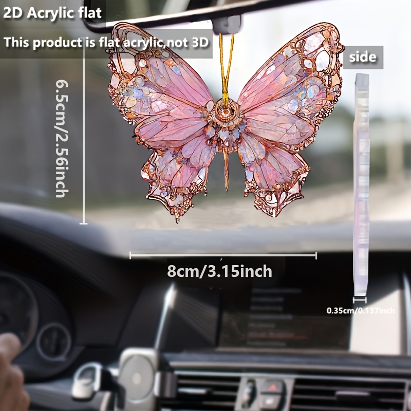 

1 Pc Hanging Ornament - 2d Acrylic Style Pendant For Interior Decoration, Gift, Backpack Charm, And Festive Party Decor