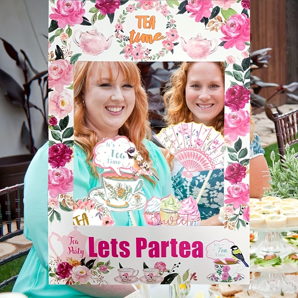 

Charming Tea Party - Perfect For Bridal Showers & Birthdays, Princess Theme Paper Props