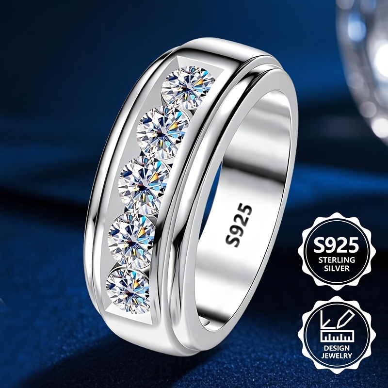 Image of A Beautiful Sterling ' Fashion Ring, Elegant And Classic. With Cubic Zirconia And Has A High Quality. An Gift For , Suitable For Vacation Trips And Daily Wear