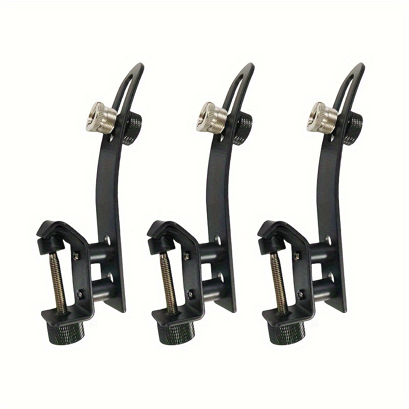 Metal Drum Microphone Holder Clip Shockproof Adjustable Jazz - Temu