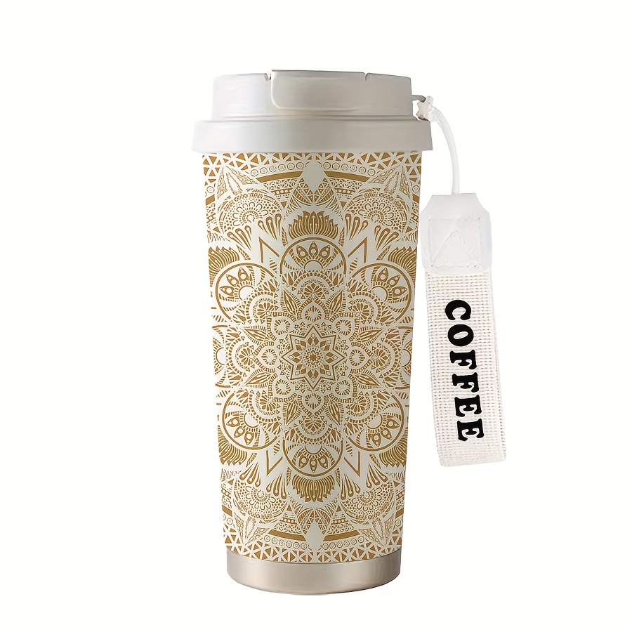 Image of A 530ml Stylish Vacuum Cup Mug With A , Perfect And Trends. This Insulated Cup Is Ideal For Hot And For Cold Beverages