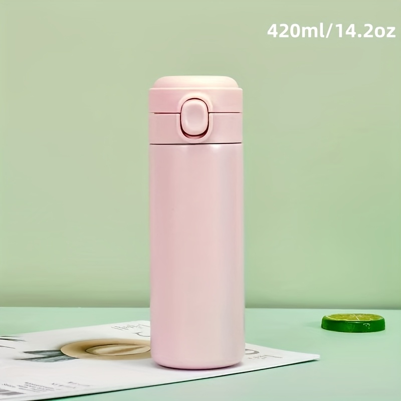 Image of High-aesthetic Pea Cup - Easy Unisex Student Office Portable Cup With Lid